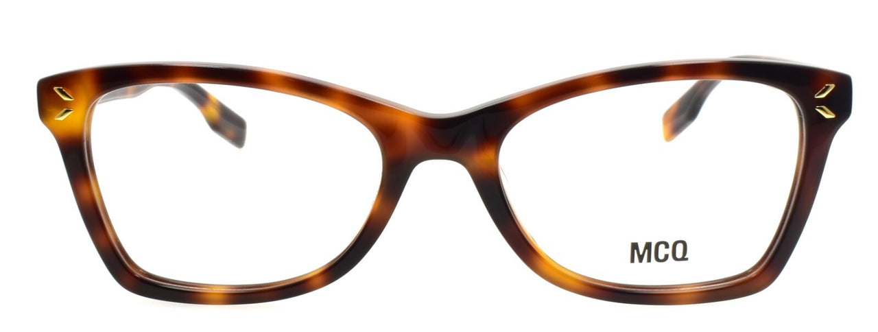 McQ Alexander McQueen MQ0347O 002 Women's Eyeglasses Frames 53-18-140 Havana