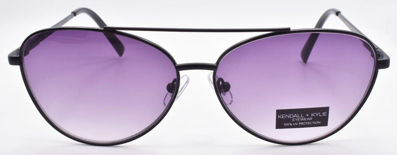 Kendall + Kylie Lara KK4079CE 002 Women's Sunglasses Aviator Black / Smoke