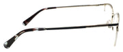 Banana Republic BR229 5F6 Women's Eyeglasses Frames Half-rim 50-19-135 Teal Gold4