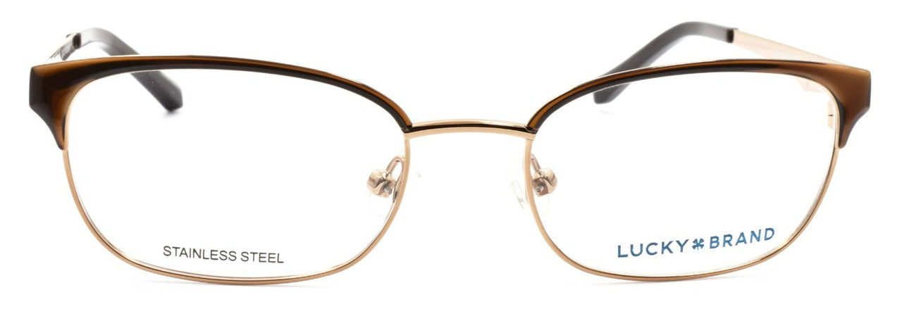 LUCKY BRAND D703 Kids Eyeglasses Frames 49-16-130 Light Brown