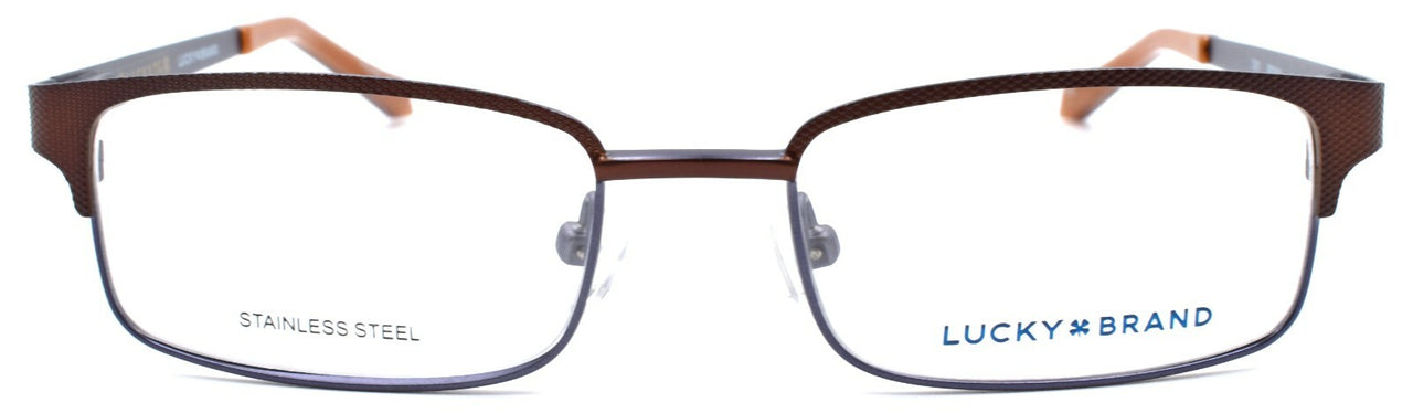 LUCKY BRAND D801 Kids Eyeglasses Frames 46-16-125 Brown