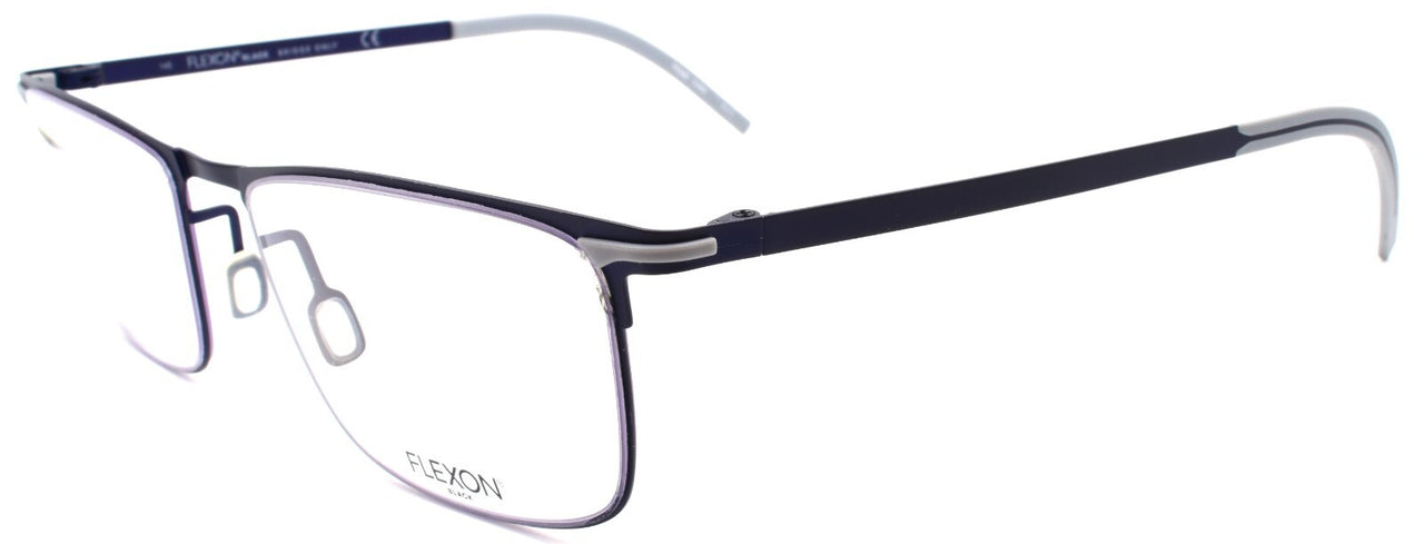 Flexon B2005 412 Men's Eyeglasses Frames Navy 55-19-145 Flexible Titanium