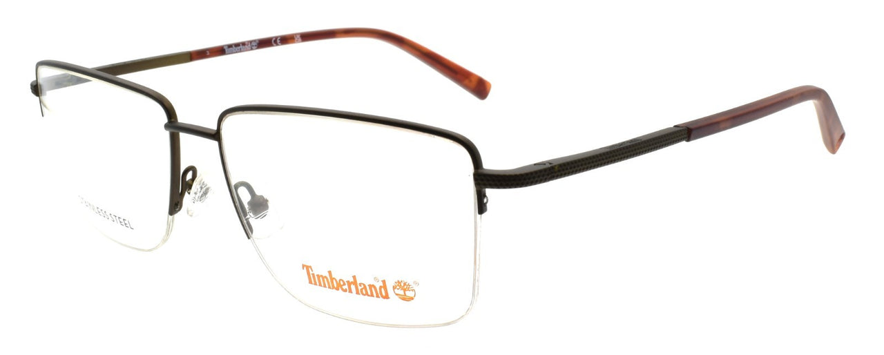 TIMBERLAND TB1773 038 Men's Eyeglasses Frames Half-rim 57-16-145 Bronze