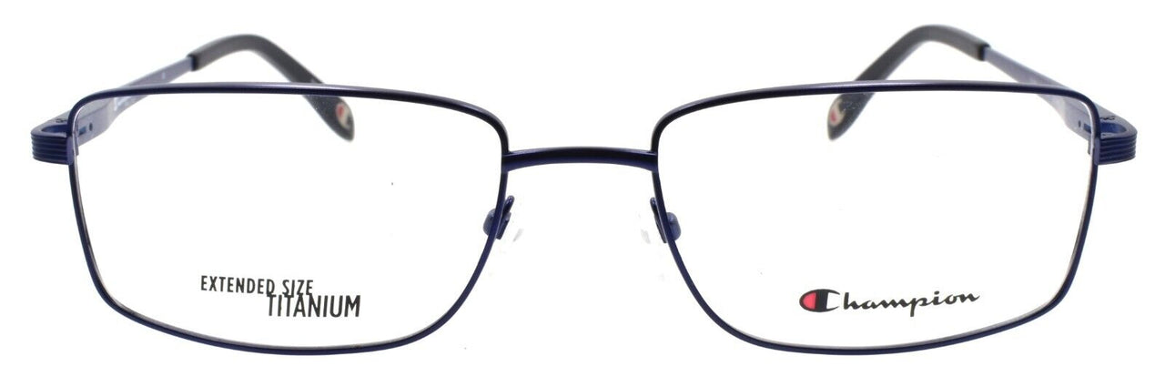 Champion CU4021 C02 Men's Eyeglasses Frames Titanium Large 59-19-150 Navy