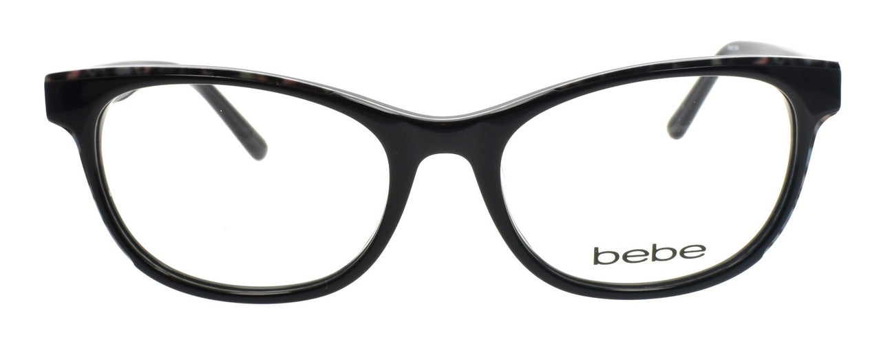 Bebe BB5198 001 Women's Eyeglasses Frames 51-17-135 Jet Black / Crystals