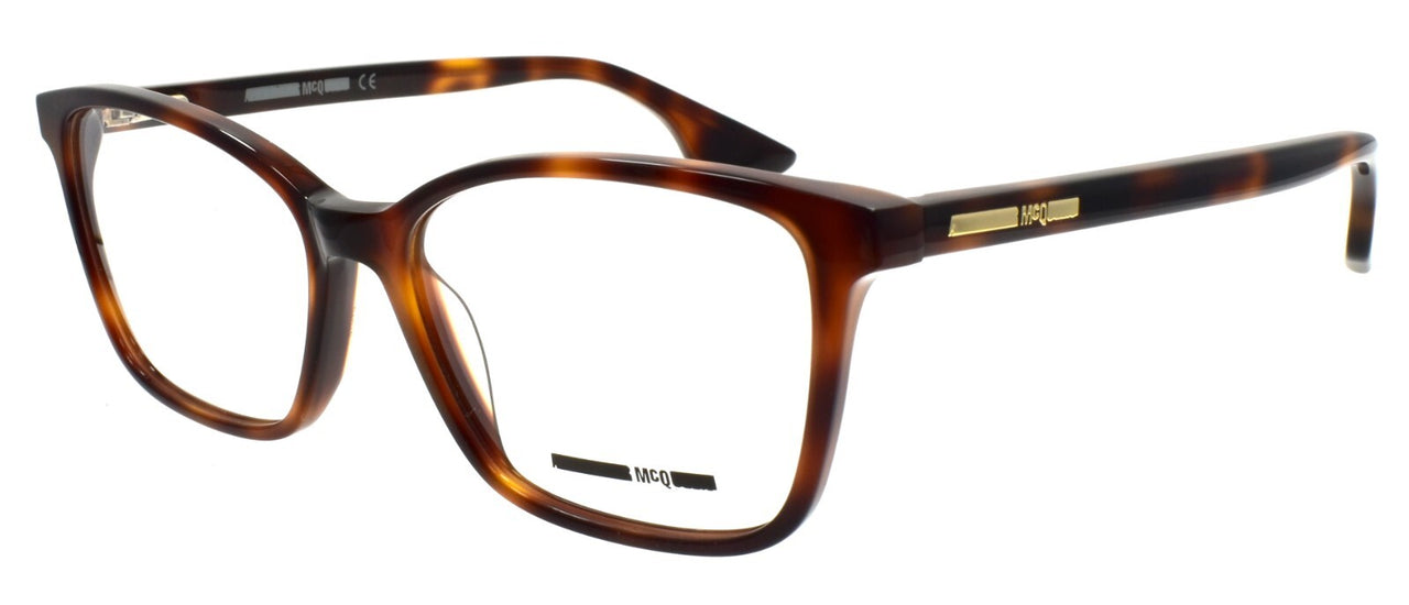 McQ Alexander McQueen MQ0062O 003 Women's Eyeglasses Frames 54-16-140 Havana