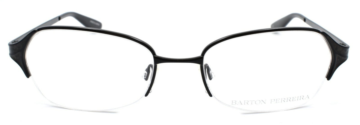 Barton Perreira Valera Women's Eyeglasses Half-rim 50-18-135 Black / Snake