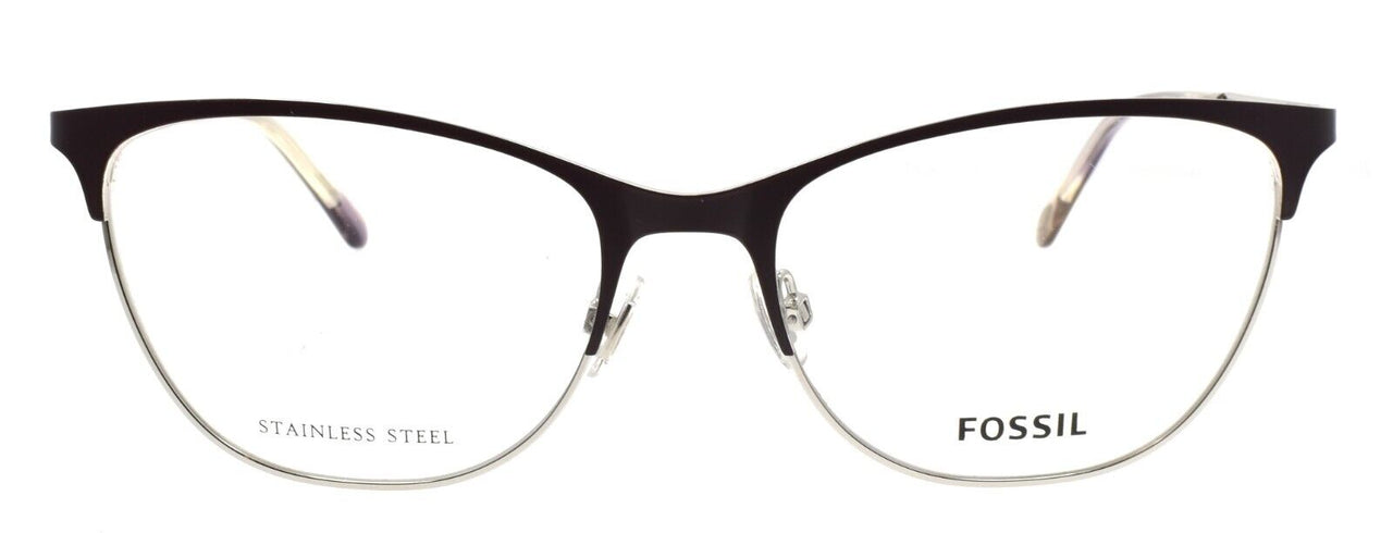 Fossil FOS 7134/G Q7O Women's Eyeglasses Frames 53-17-140 Mauve Grey