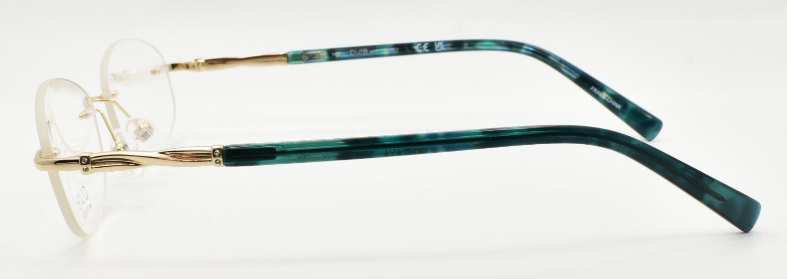 Airlock Tula 202 712 Women's Eyeglasses Frames Rimless 51-18-140 Gold2