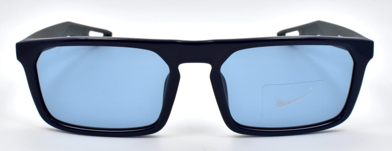 Nike NV03 DZ7374 451 Men's Sunglasses Obsidian / Blue