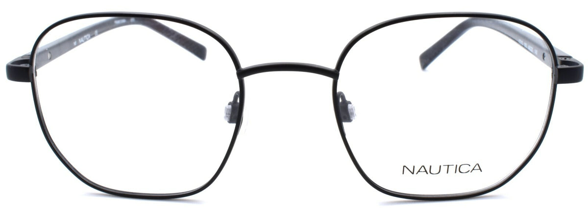Nautica N7313 005 Men's Eyeglasses Frames 49-20-140 Satin Black