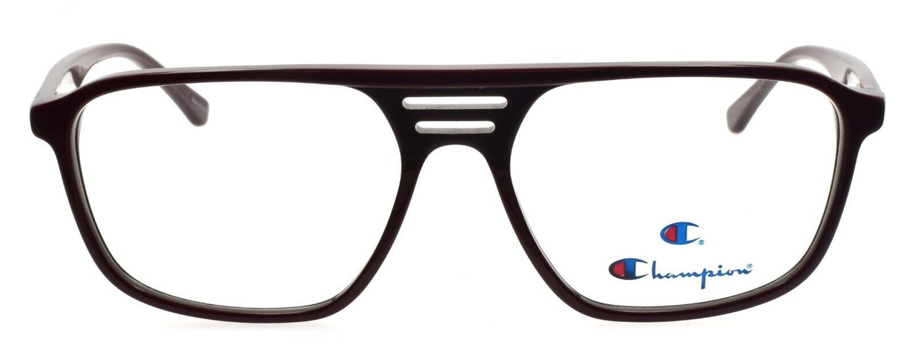 Champion Kazuki C03 Men's Eyeglasses Frames Large 57-17-150 Darkest Red