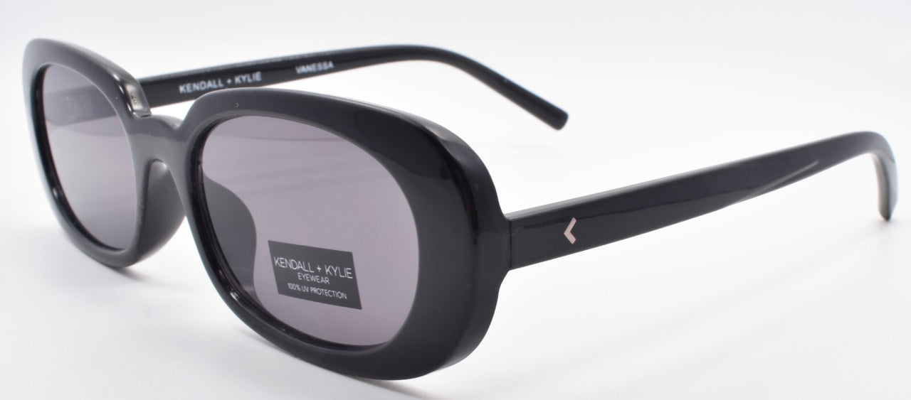 Kendall + Kylie Vanessa KK5153 001 Women's Sunglasses Oval Black / Gray