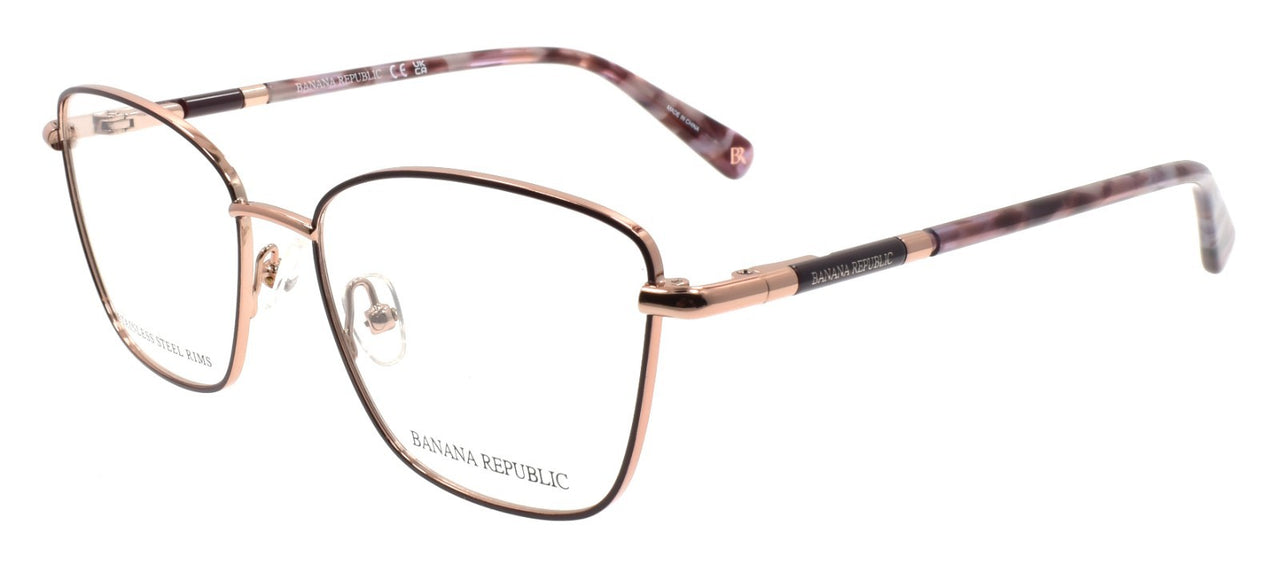 Banana Republic BR224 SK4 Women's Eyeglasses Frames 52-16-140 Burgundy Wine