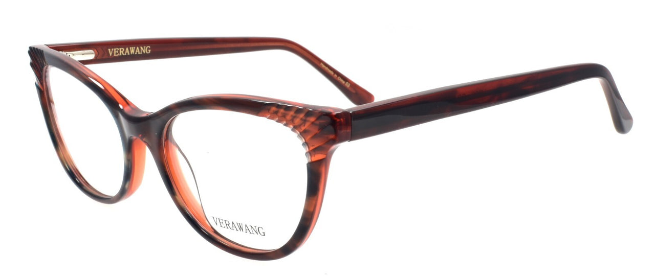 Vera Wang V392 CB Women's Eyeglasses Frames Cat Eye 51-17-140 Cabernet