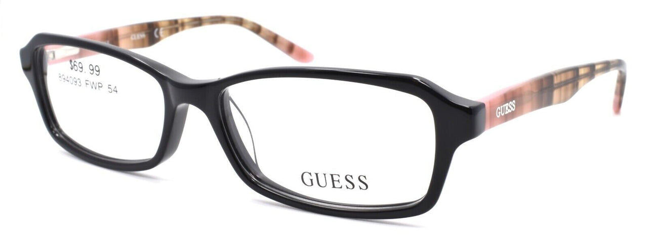 GUESS GU2458 BLK Women's Eyeglasses Frames 54-15-135 Black