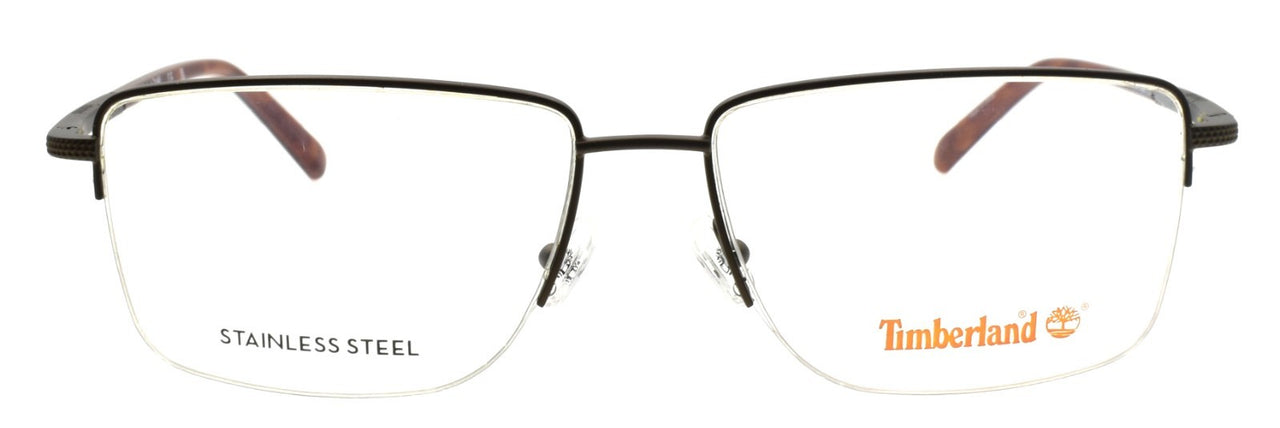 TIMBERLAND TB1773 038 Men's Eyeglasses Frames Half-rim 57-16-145 Bronze