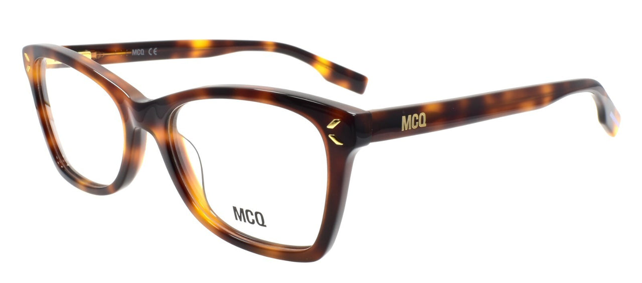 McQ Alexander McQueen MQ0347O 002 Women's Eyeglasses Frames 53-18-140 Havana