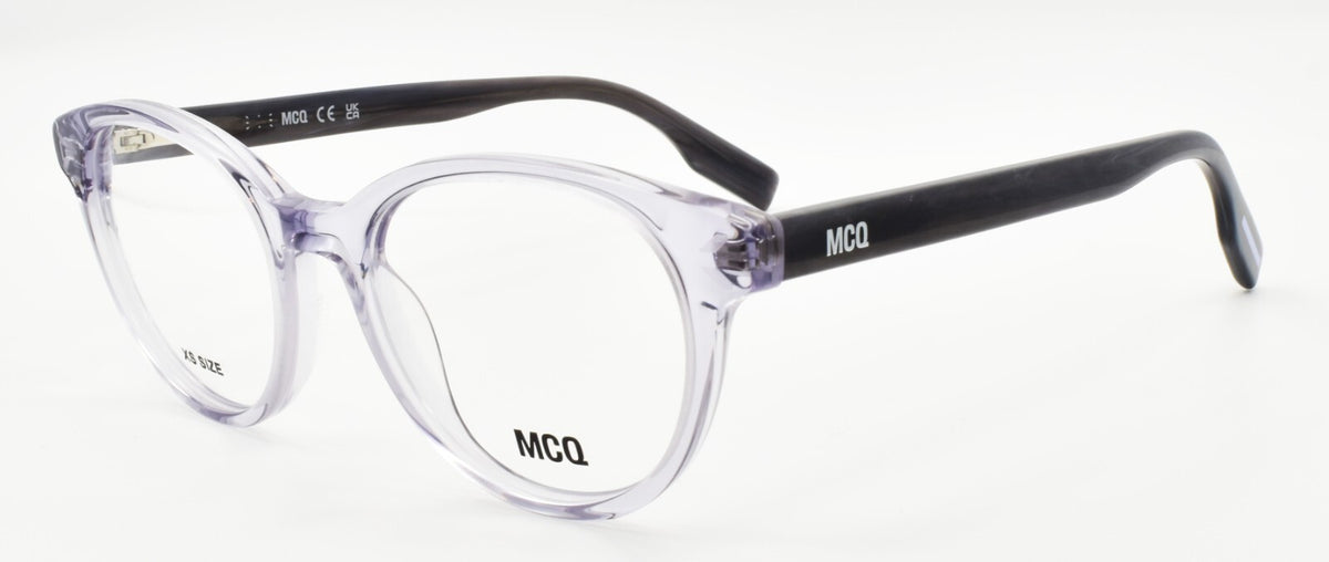McQ Alexander McQueen MQ0308O 003 Women's Eyeglasses XS 47-17-140 Gray Black