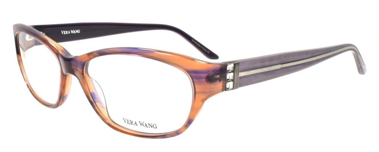 Vera Wang V308 SN Women's Eyeglasses Frames 53-15-135 Sunset w/ Crystals