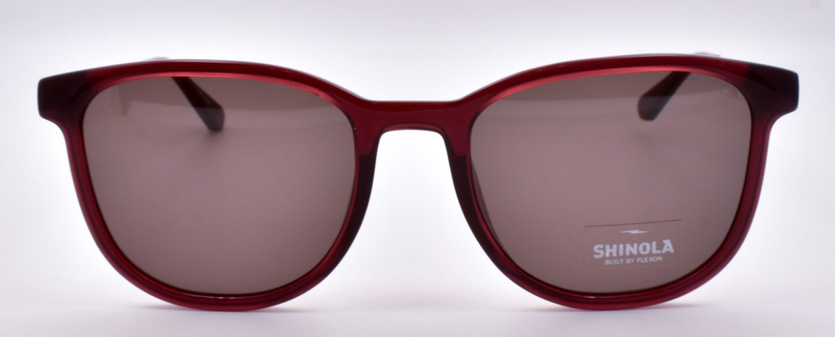 Shinola by Flexon SH3701S 612 Sunglasses 52-19-145 Crystal Rosewood / Gray