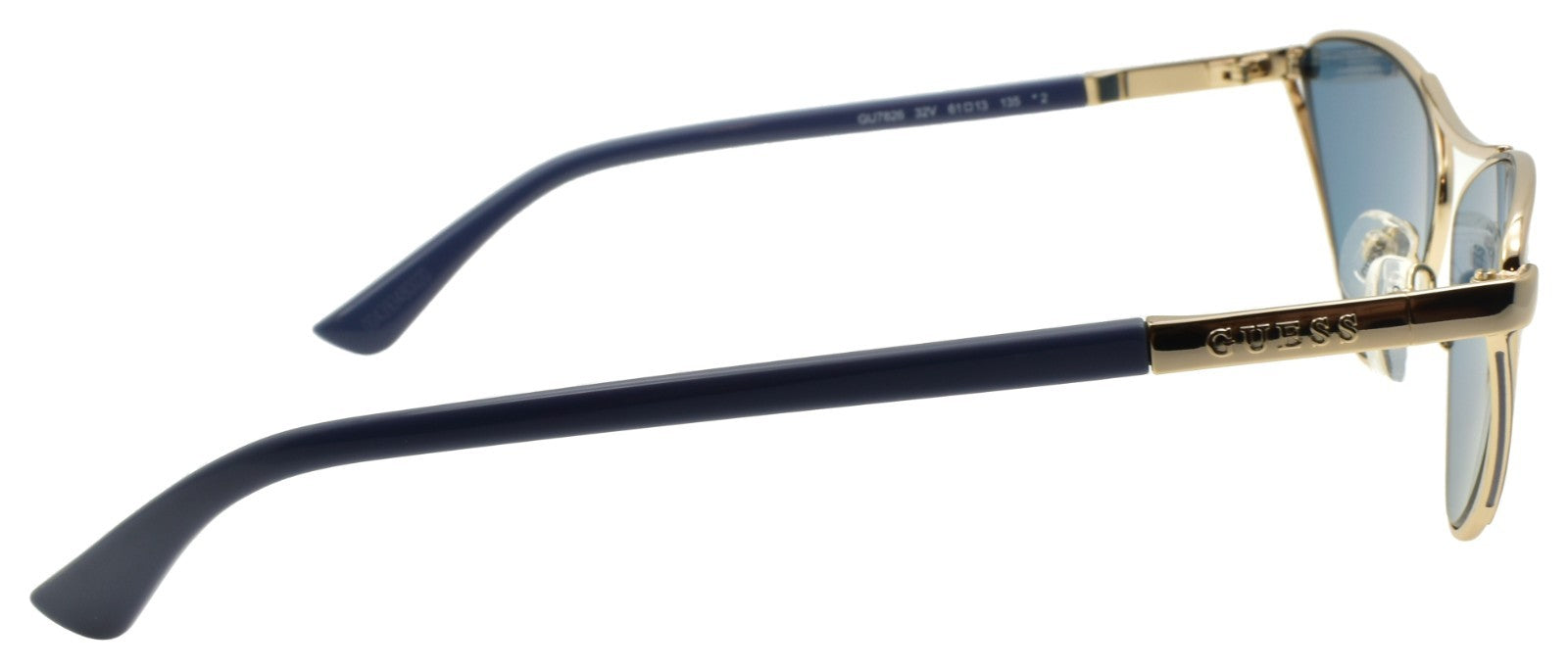 GUESS GU7826 32V  Women's Sunglasses Cat Eye Retro Gold / Blue4