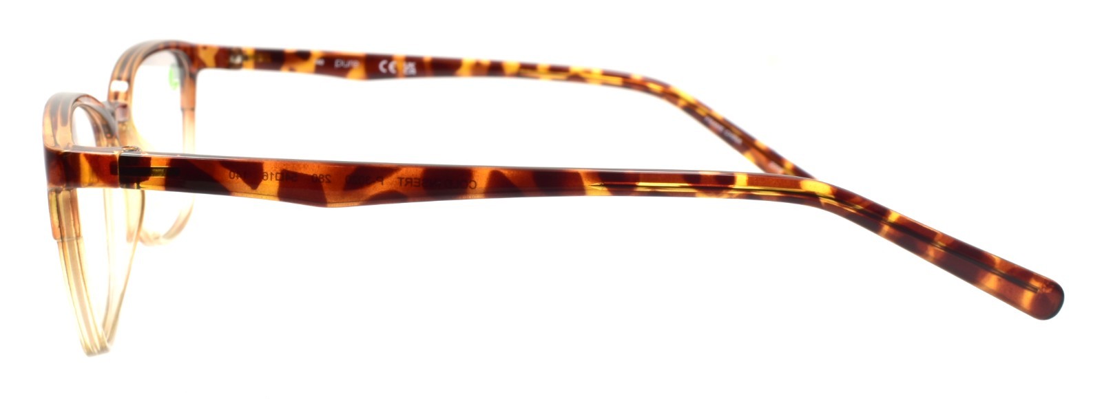 Airlock Pure P-3020 280 Women's Eyeglasses Frames 54-16-140 Tortoise / Caramel2