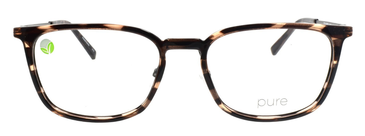 Airlock P-2009 213 Pure Men's Eyeglasses Frames 52-17-140 Smokey Copper Horn