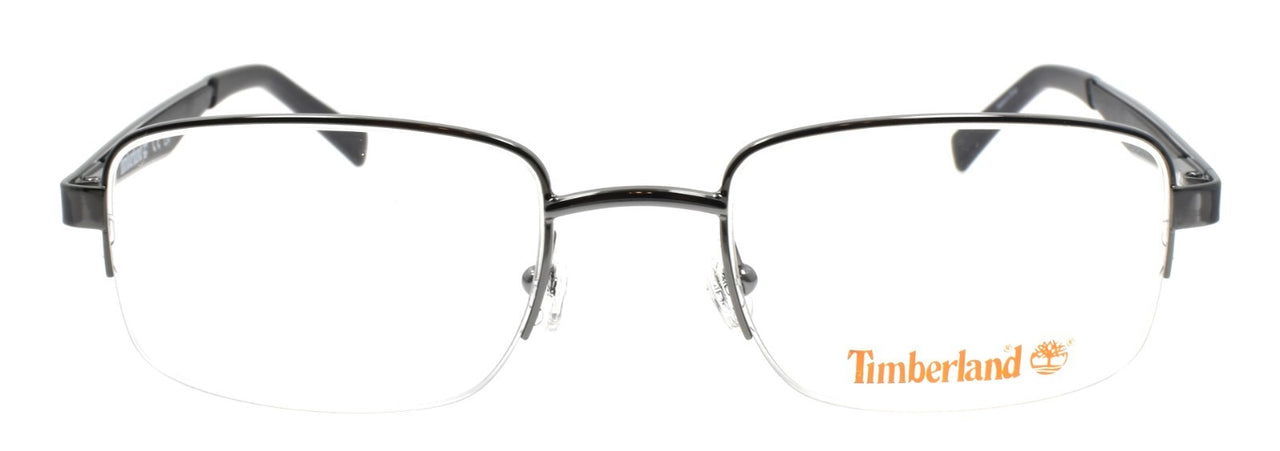 TIMBERLAND TB1787 008 Men's Eyeglasses Frames Half-rim 50-20-145 Shiny Gunmetal