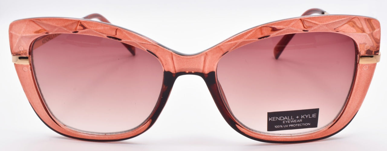 Kendall + Kylie Frannie KK5156CE 651 Women's Sunglasses Cateye Brown Gradient