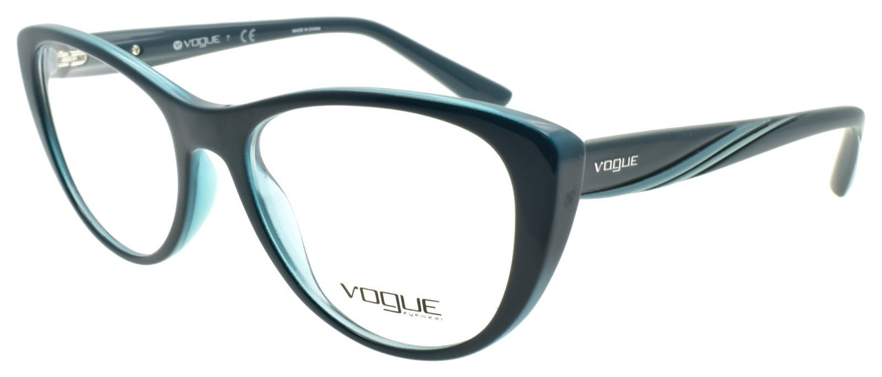 Vogue VO 5102 2469 Women's Eyeglasses Frames Cat Eye 51-17-135 Petroleum0