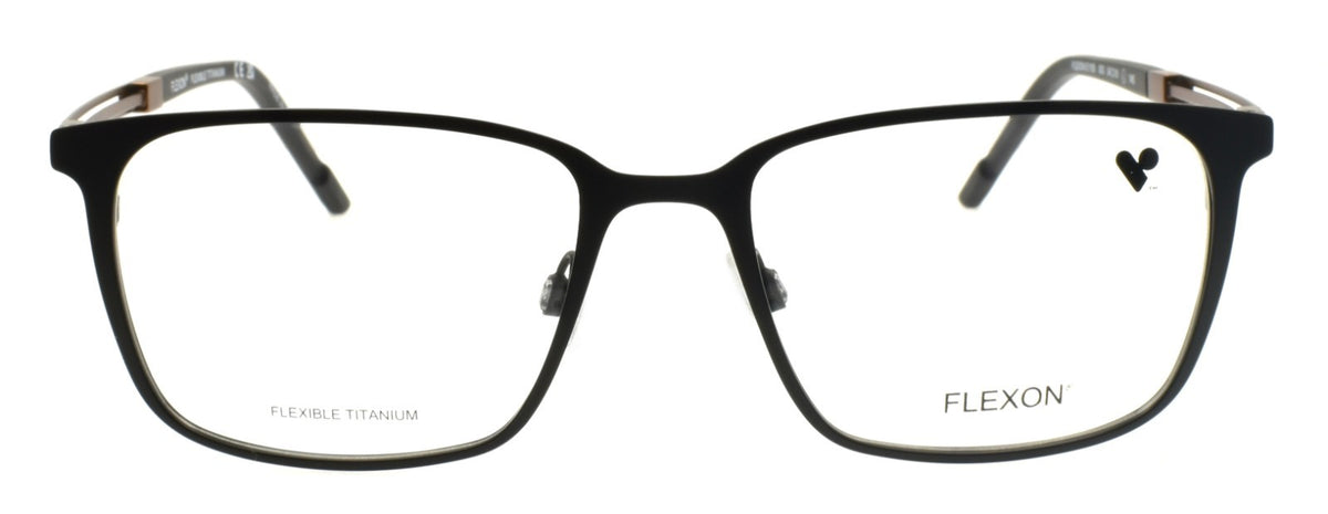 Flexon E1159 003 L Men's Eyeglasses Matte Black 54-18-145 Flexible Titanium