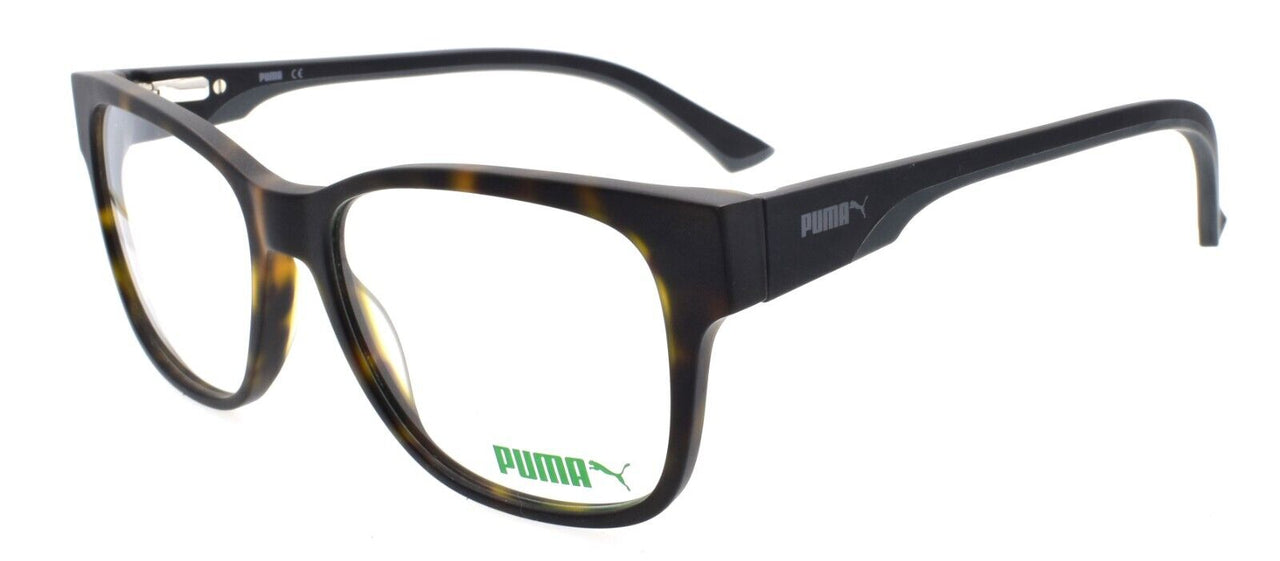 PUMA PU0030O 002 Eyeglasses Frames 53-17-140 Havana / Black