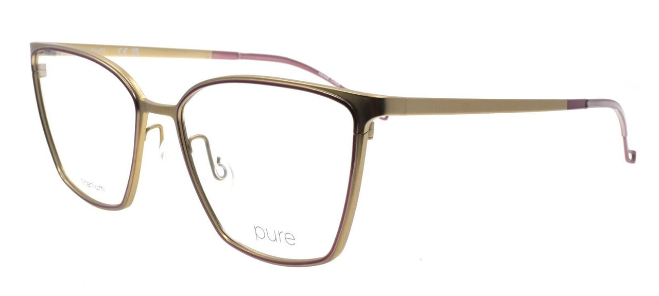 Airlock Pure P-5011 771 Women's Glasses Cat-Eye Titanium 54-16-140 Rose Gold