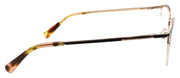 Banana Republic BR229 26S Women's Glasses Frames Half-rim 50-19-135 Black Gold4