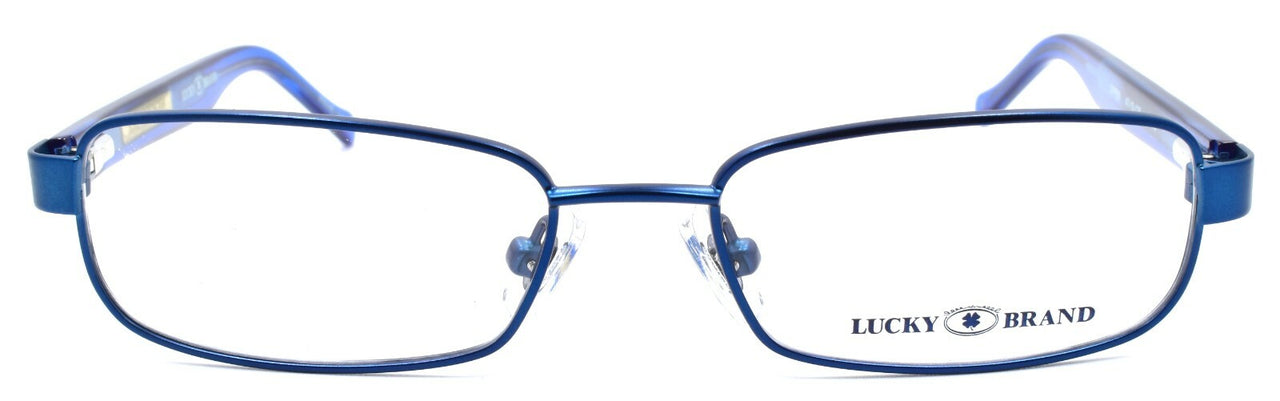 LUCKY BRAND Zipper Kids Unisex Eyeglasses Frames 47-15-125 Blue