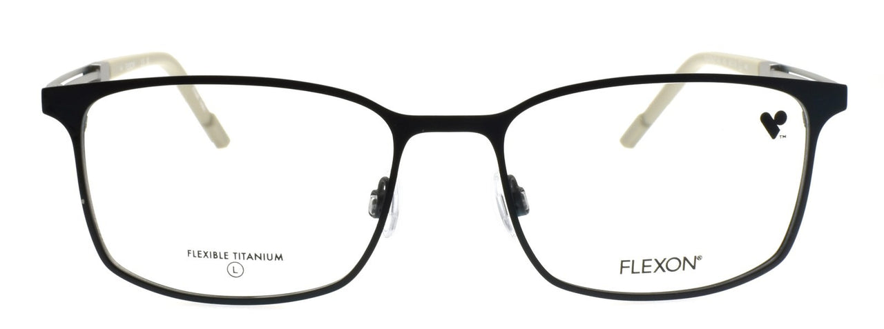 Flexon E1149 415 L Men's Glasses Matte Marine / Gray 56-18-145 Flexible Titanium