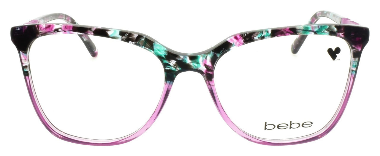 Bebe BB5191 500 Women's Eyeglasses Frames 54-17-135 Fuchsia Gradient / Stones