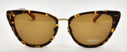 Shinola by Flexon SH2700S 242 Women's Sunglasses 55-16-140 Dark Amber Tortoise1