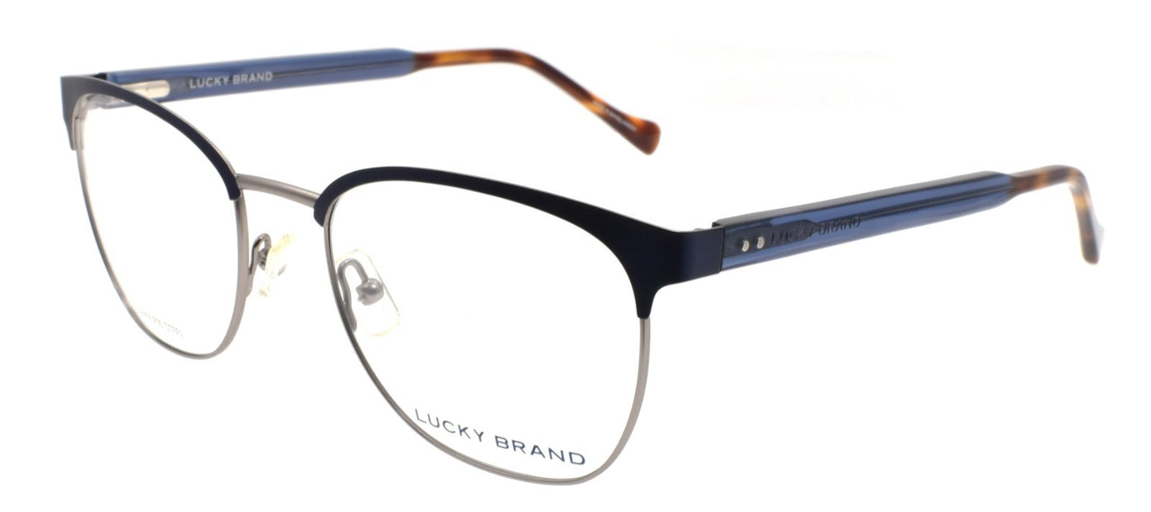 LUCKY BRAND VLBD318 Men's Eyeglasses Frames 52-19-145 Navy Blue0