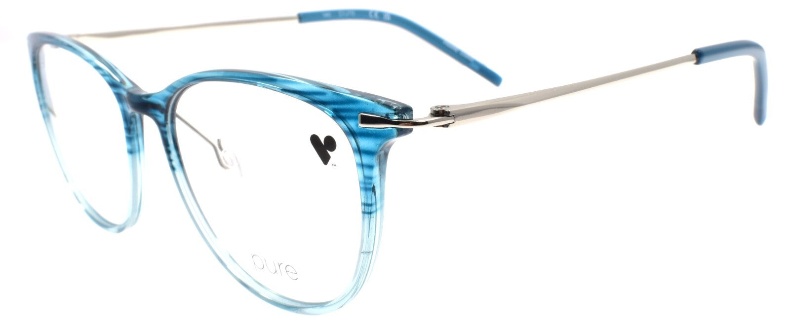 Airlock 3004 460 Pure Women's Glasses Frames 53-16-140 Blue Gradient0