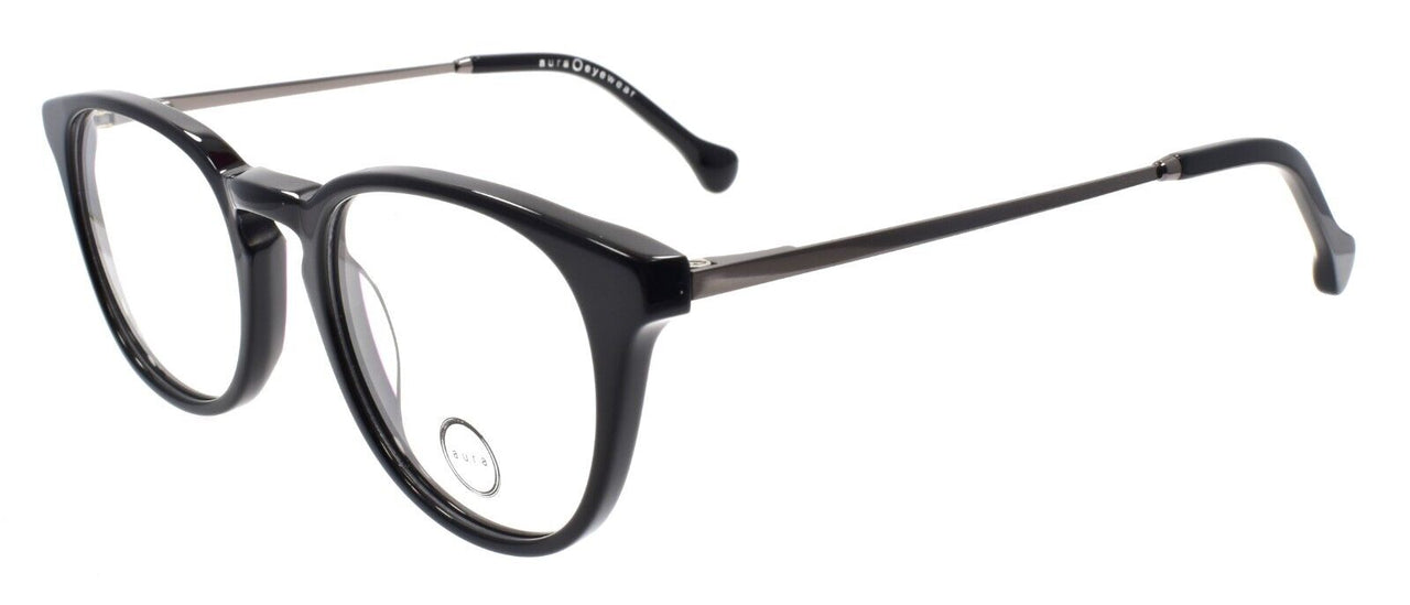 Aura Eyewear Greta BLK Women's Eyeglasses Frames 50-20-145 Black