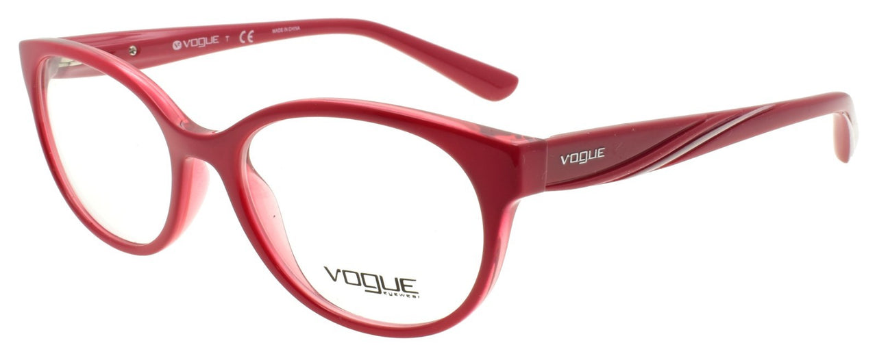 Vogue VO 5103 2470 Women's Eyeglasses Frames Oval 51-17-135 Topaz Red0