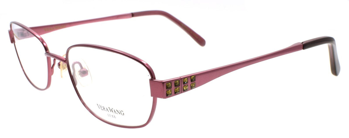 Vera Wang Exquisite BB Women's Eyeglasses Frames 51-17-133 Blackberry Titanium