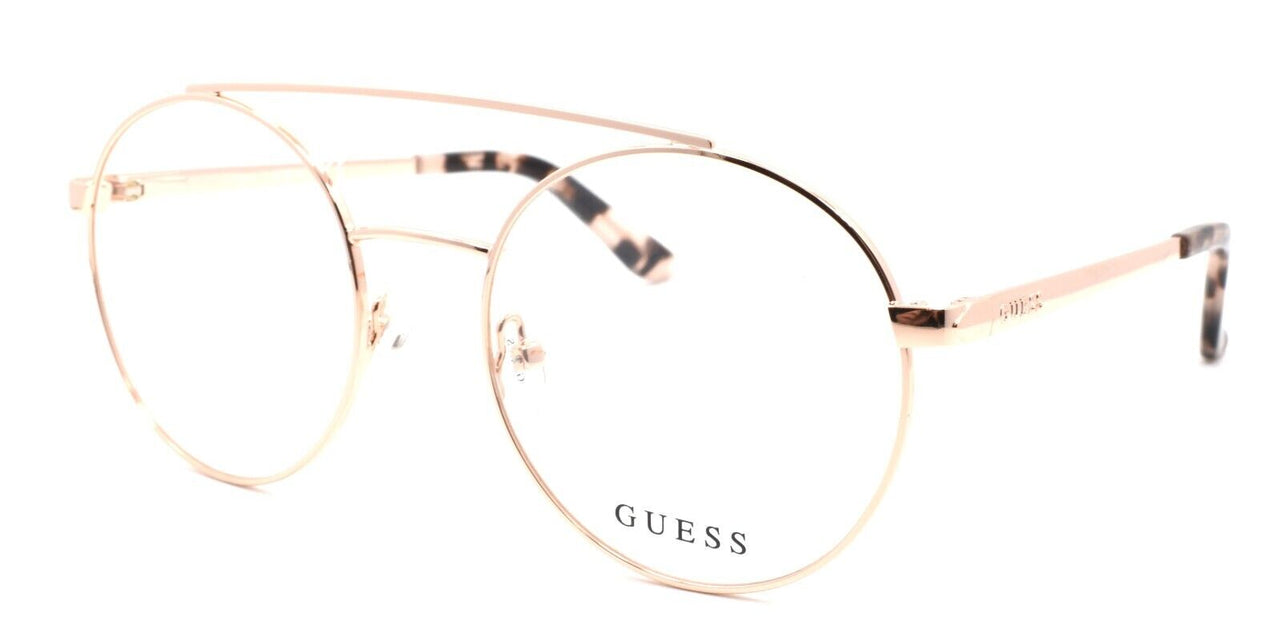 GUESS GU2714 032 Women's Eyeglasses Frames Aviator 52-18-135 Pale Gold