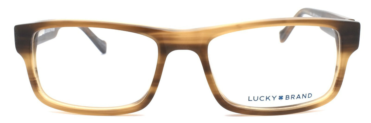 LUCKY BRAND D804 Kids Boys Eyeglasses Frames 49-16-130 Matte Brown Horn