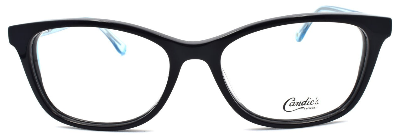 Candie's CA0176 001 Women's Eyeglasses Frames Cat Eye 53-16-140 Black