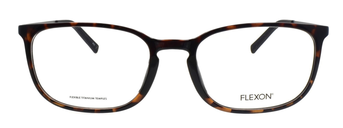 Flexon EP8012 240 Men's Glasses Dark Tortoise 55-19-145 Titanium Arms