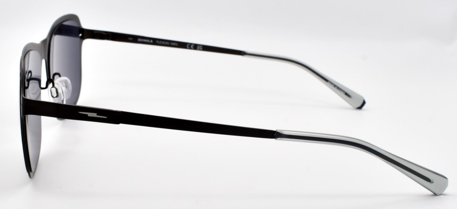 Shinola by Flexon SH3101S 070 Men's Sunglasses 57-17-145 Satin Gunmetal / Gray2