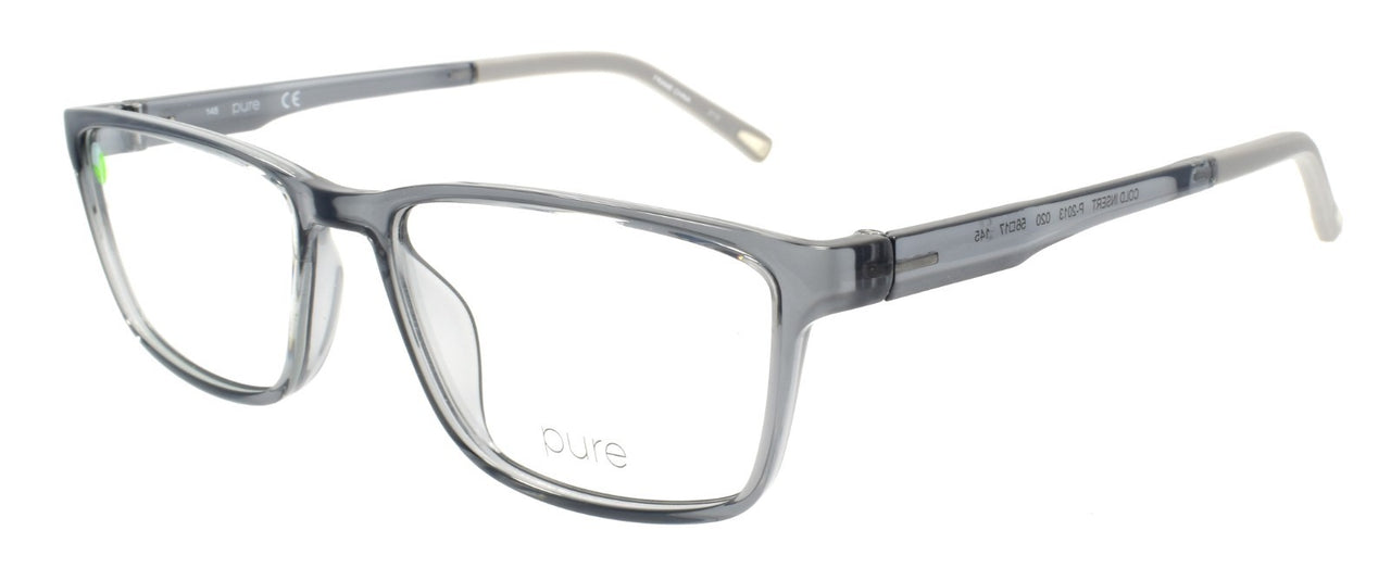 Airlock P-2013 020 Pure Men's Eyeglasses Frames 56-17-145 Crystal Grey